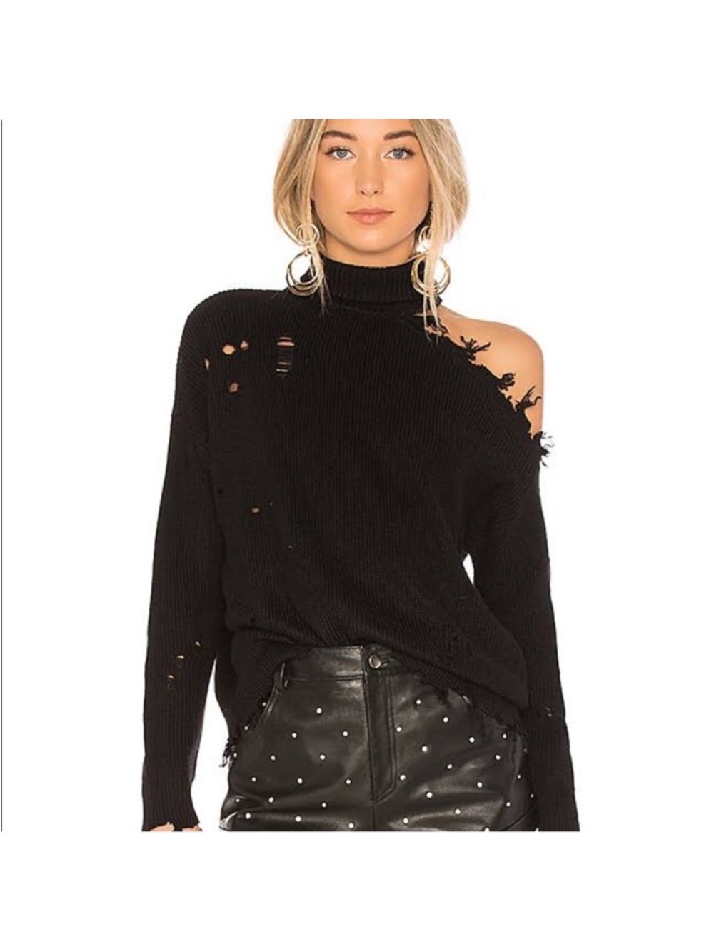 LOVERS AND FRIENDS Arlington Sweater in Black, Size: XS